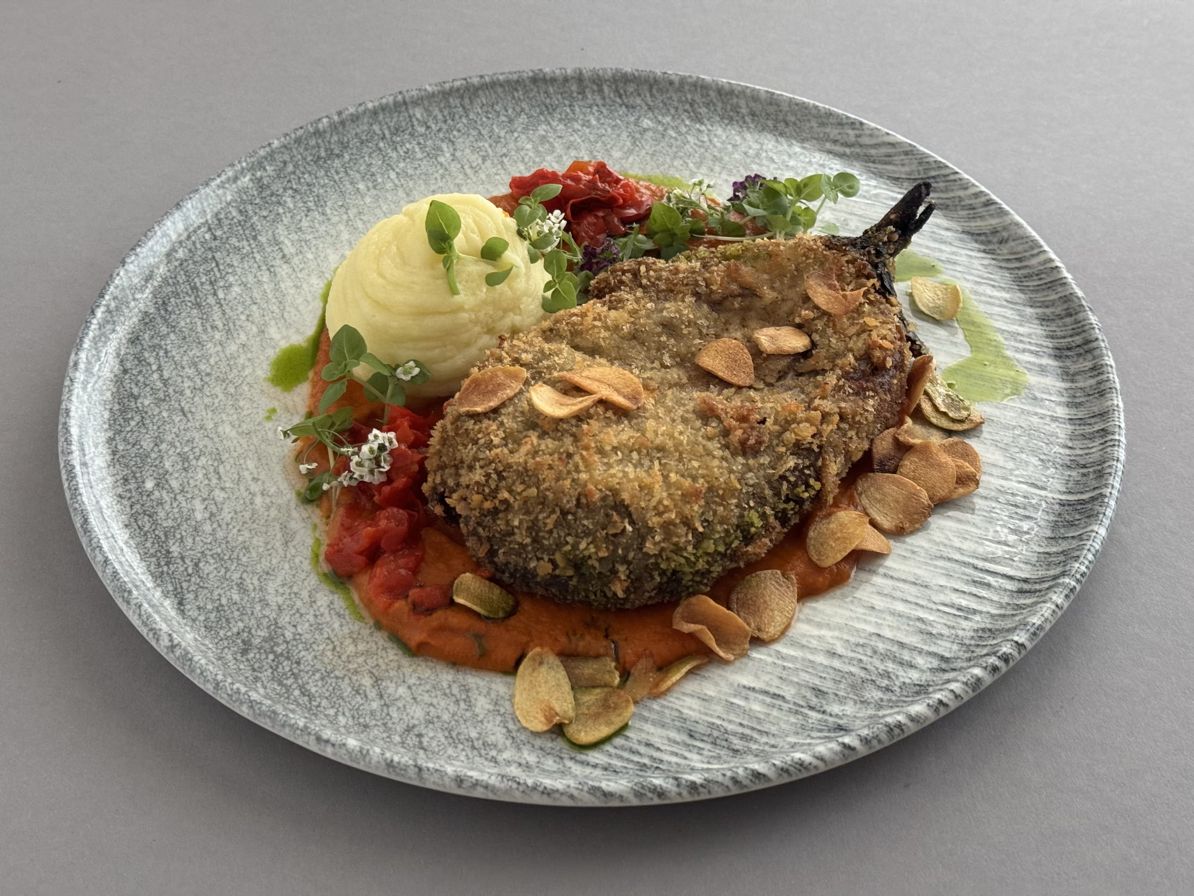 Rántott padlizsánsteak